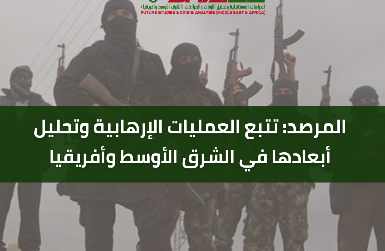 المرصد: تتبع العمليات الإرهابية وتحليل أبعادها فى الشرق الأوسط وأفريقيا (يناير 2024)